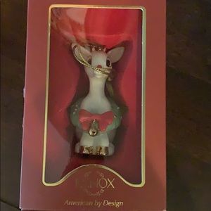 Lenox Rudolph ornament 2011, new in box
